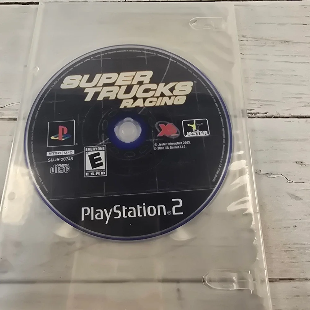 Super Trucks Racing Sony PlayStation 2 PS2 Game Disc Only SLUS-20748 XS Games